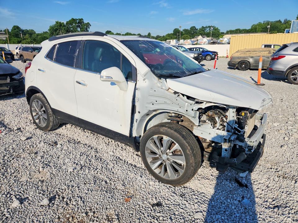 2019 Buick Encore VIN KL4CJASB7KB941526 COPART salvage auction — FRONT END, Oh - Certificate Of Title, sold $3,000 on 2026-07-27 (photo 4)