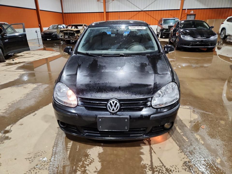 2009 Volkswagen Rabbit VIN WVWBA71K29W029301 COPART salvage auction — HAIL, Ab - Bos - Salvage, sold $1,000 on 2026-07-07 (photo 5)
