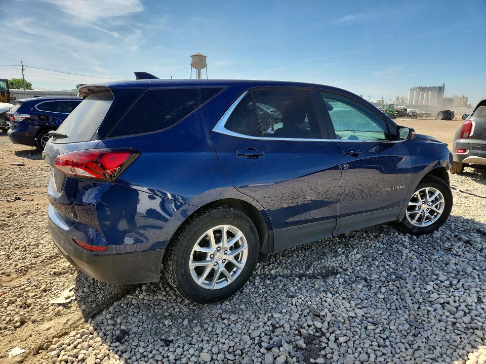 2022 Chevrolet Equinox VIN 3GNAXKEV1NL161877 COPART salvage auction — FRONT END, Il - Salvage Certificate, sold $5,200 on 2026-07-31 (photo 3)