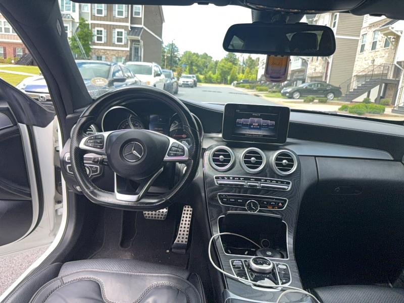 2017 Mercedes-benz C-klasse VIN WDDWJ4KB7HF538870 COPART salvage auction — MINOR DENT/SCRATCHES, GA - CERTIFICATE OF TITLE (P), sold $12,000 on 2026-07-29 (photo 9)