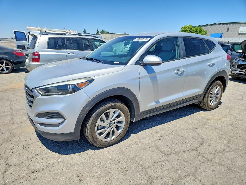2018 Hyundai Tucson VIN KM8J23A49JU816812 COPART salvage auction — SIDE, CA - SALVAGE CERTIFICATE, sold $2,600 on 2026-07-31 (photo 1)