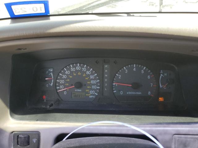 1998 Mitsubishi Montero VIN JA4MT31P8WP016592 COPART salvage auction — FRONT END, Tx - Salvage Vehicle Title, sold $550 on 2026-07-14 (photo 9)