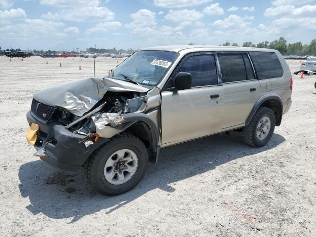 1998 Mitsubishi Montero VIN JA4MT31P8WP016592 COPART salvage auction — FRONT END, Tx - Salvage Vehicle Title, sold $550 on 2026-07-14 (photo 1)