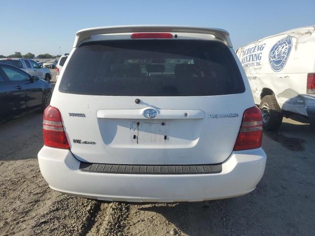 2001 Toyota Highlander VIN JTEHF21A510019628 COPART salvage auction — SIDE, CA - SALVAGE CERTIFICATE, sold $625 on 2026-07-28 (photo 6)