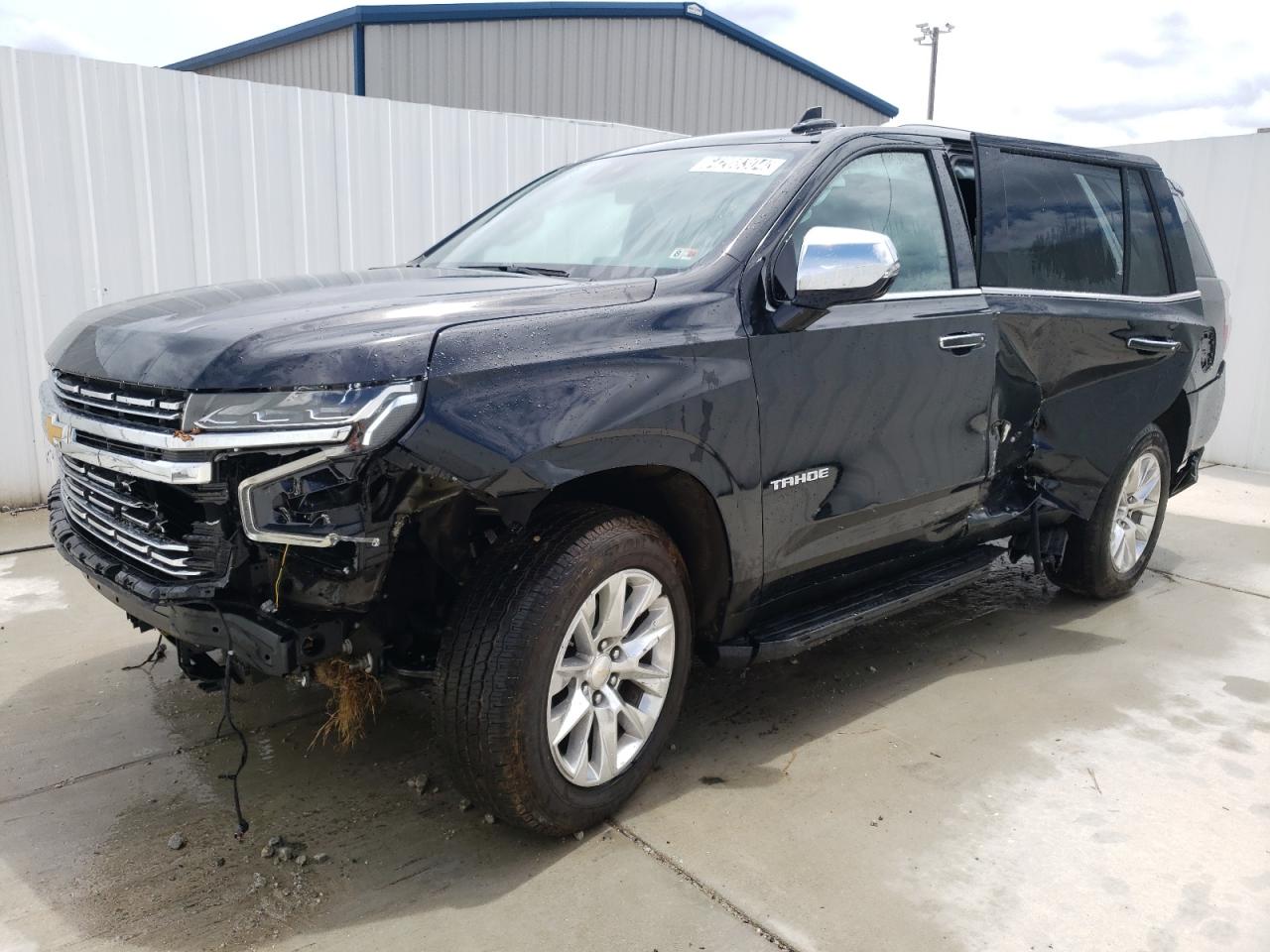 2023 Chevrolet Tahoe VIN 1GNSKSKD6PR466186 COPART salvage auction — ALL OVER, VA - CERTIFICATE OF TITLE, sold $27,000 on 2024-08-05 (photo 1)
