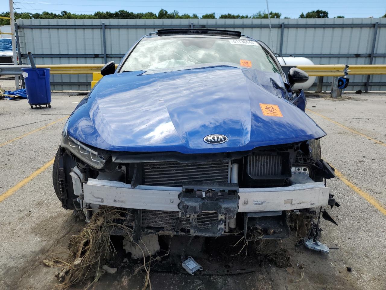 2021 Kia K5 VIN 5XXG64J2XMG057010 COPART salvage auction — All Over, ID - SALVAGE CERTIFICATE OF TITLE, sold $950 on 2026-06-23 (photo 5)