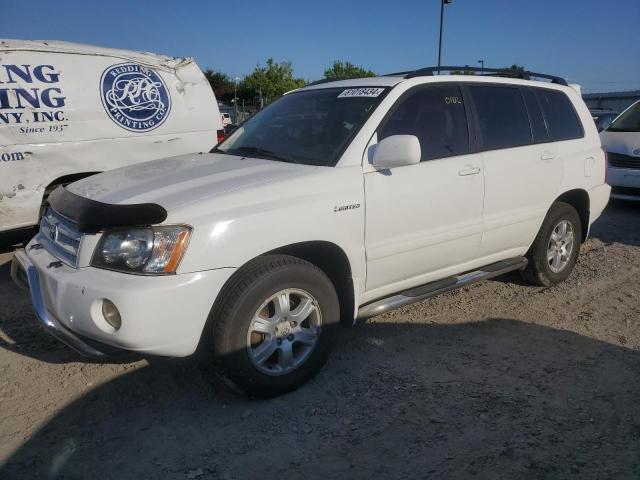 2001 Toyota Highlander VIN JTEHF21A510019628 COPART salvage auction — SIDE, CA - SALVAGE CERTIFICATE, sold $625 on 2026-07-28 (photo 1)