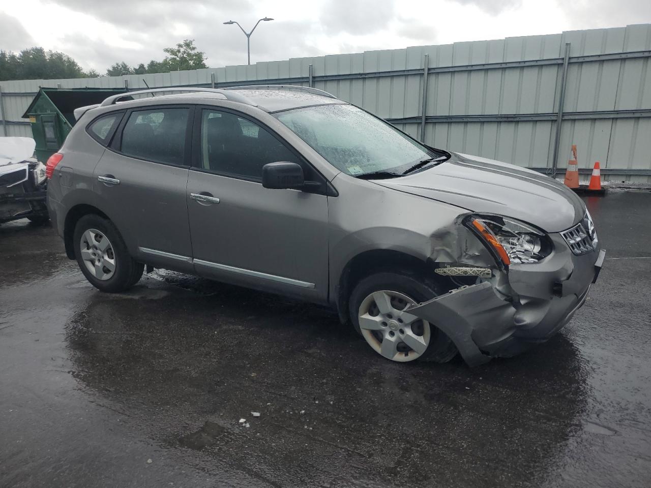 2014 NISSAN ROGUE VIN JN8AS5MV3EW722413 COPART salvage auction — FRONT END, MA - CERT OF TITLE-RECONSTRCTD COLL, sold $2,150 on 2024-08-28 (photo 4)