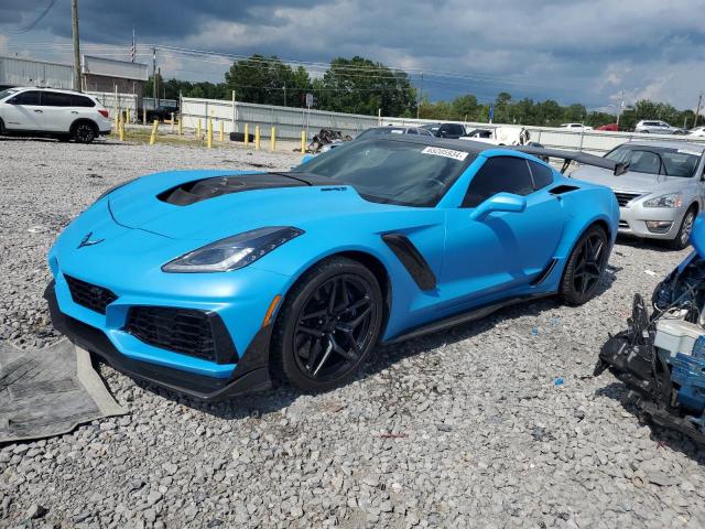 2019 Chevrolet Corvette VIN 1G1Y52D9XK5802286 COPART salvage auction — VANDALISM, TN - CERTIFICATE OF TITLE, sold $92,500 on 2026-07-02 (photo 1)