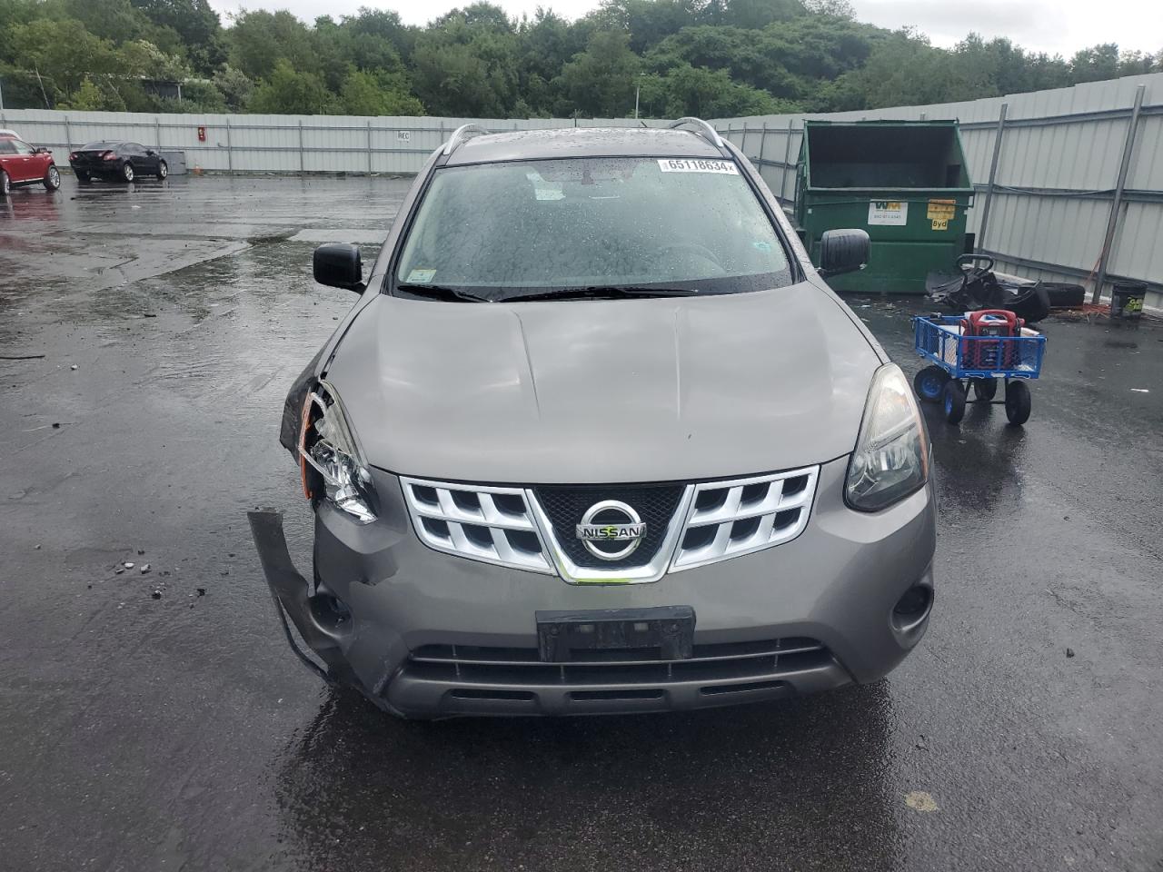 2014 NISSAN ROGUE VIN JN8AS5MV3EW722413 COPART salvage auction — FRONT END, MA - CERT OF TITLE-RECONSTRCTD COLL, sold $2,150 on 2024-08-28 (photo 5)
