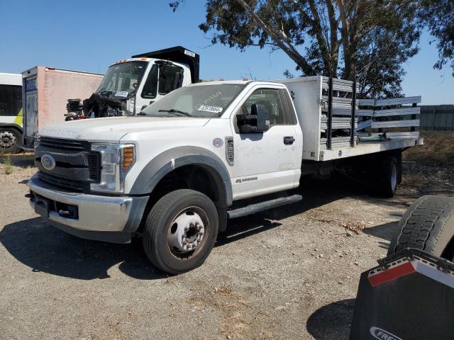 2019 Ford F-550 super duty VIN 1FDUF5GT6KDA14134 COPART salvage auction — REAR END, Ca - Salvage Certificate, sold $8,200 on 2026-07-08 (photo 1)