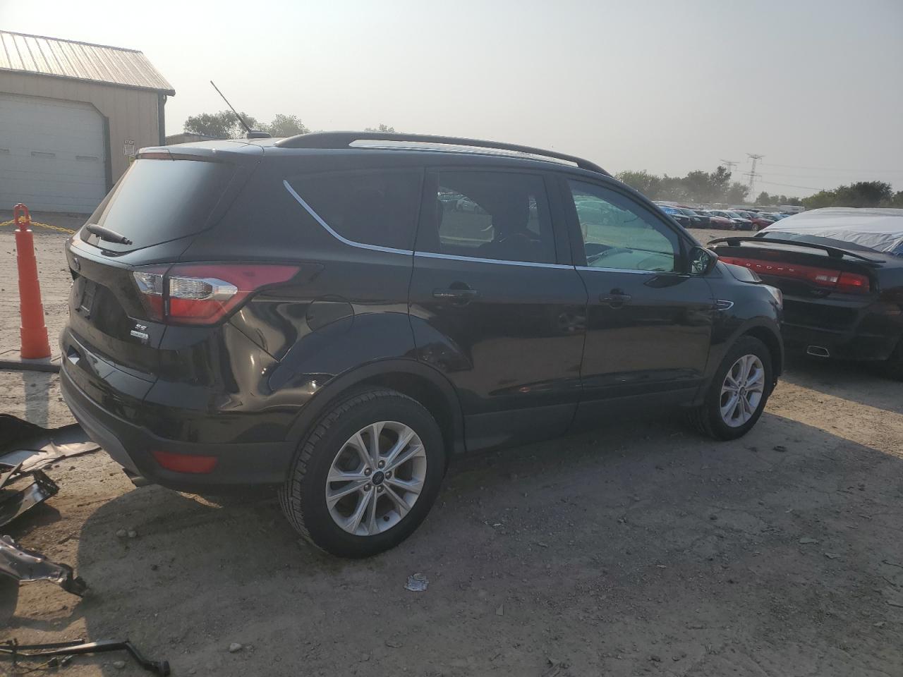 2018 FORD ESCAPE VIN 1FMCU0GD9JUA18626 COPART salvage auction — ALL OVER, IL - SALVAGE CERTIFICATE, sold $2,000 on 2024-10-07 (photo 3)