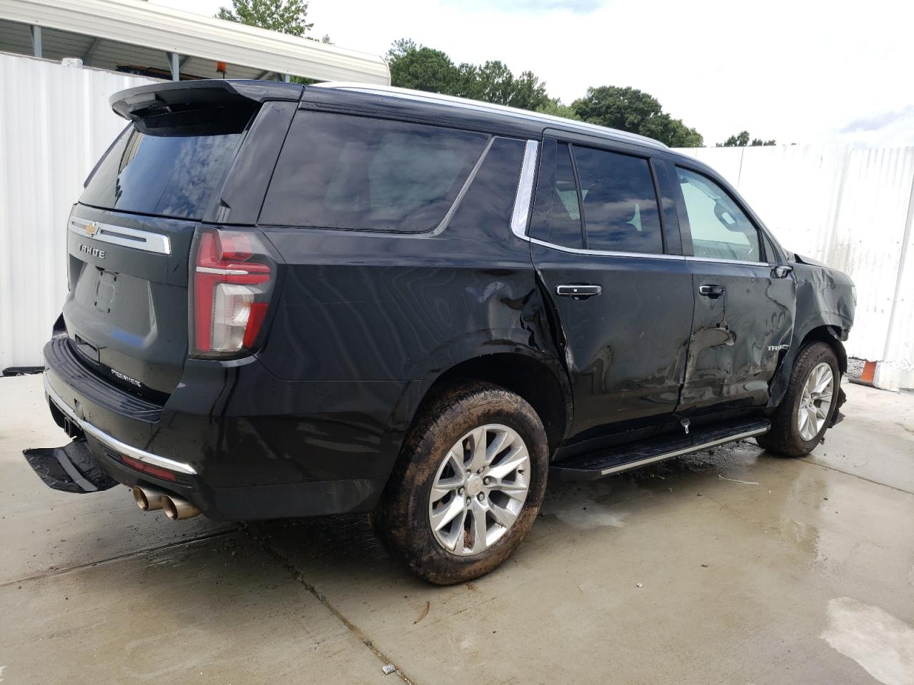 2023 Chevrolet Tahoe VIN 1GNSKSKD6PR466186 COPART salvage auction — ALL OVER, VA - CERTIFICATE OF TITLE, sold $27,000 on 2024-08-05 (photo 3)