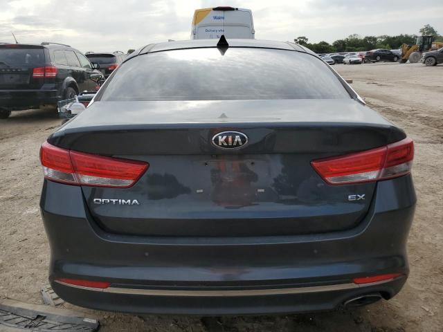 2016 Kia Optima VIN 5XXGU4L39GG101384 COPART salvage auction — WATER/FLOOD, Ks - Flood - Salvage, sold $1,100 on 2026-07-15 (photo 6)