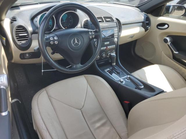 2007 Mercedes-benz Slk-class VIN WDBWK56F47F157663 COPART salvage auction — REAR END, Md - Parts Only-No Title Letter, sold $875 on 2026-08-21 (photo 8)