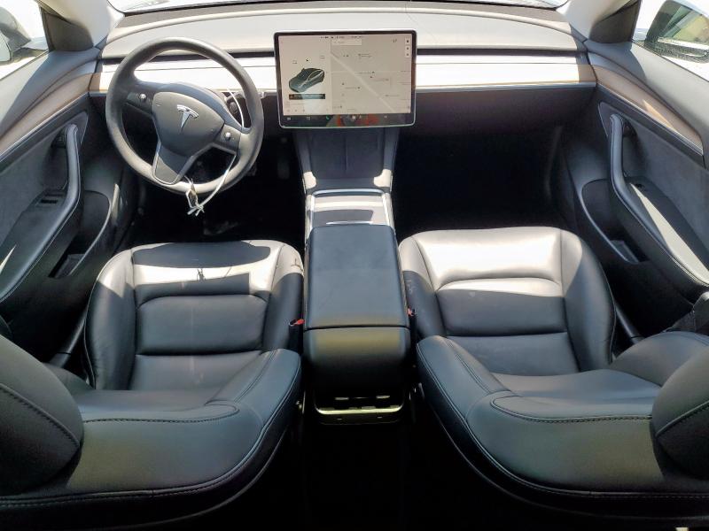 2021 Tesla Model 3 VIN 5YJ3E1EA7MF029847 COPART salvage auction — SIDE, Tx - Certificate Of Title, sold $3,900 on 2026-07-28 (photo 8)