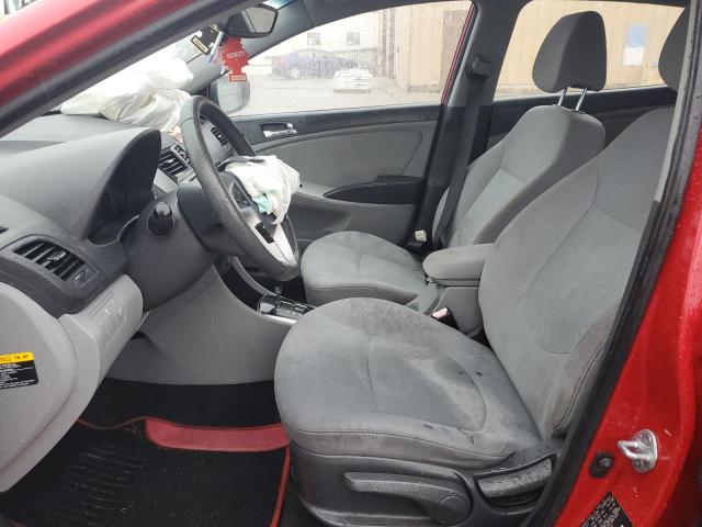 2013 Hyundai Accent VIN KMHCU5AE1DU060467 COPART salvage auction — FRONT END, OH - CERT OF TITLE-SALVAGE, sold $425 on 2026-07-24 (photo 7)