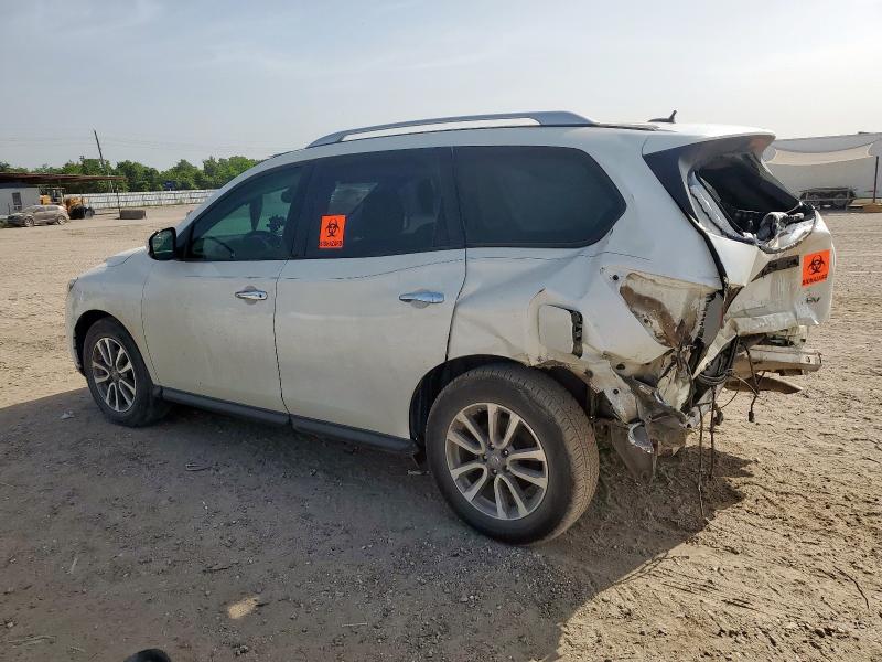 2015 Nissan Pathfinder VIN 5N1AR2MN0FC659792 COPART salvage auction — REAR END, TX - SALVAGE VEHICLE TITLE (P), sold $700 on 2026-07-02 (photo 2)