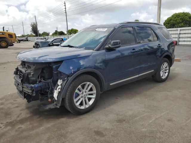 2017 Ford Explorer VIN 1FM5K7D86HGC53413 COPART salvage auction — FRONT END, Salvage Title, sold $2,550 on 2026-07-20 (photo 1)