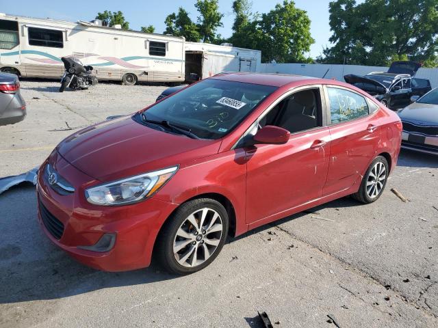 2017 Hyundai Accent VIN KMHCT4AE5HU360211 COPART salvage auction — FRONT END, MO - DUPLICATE TITLE, sold $975 on 2026-07-31 (photo 1)