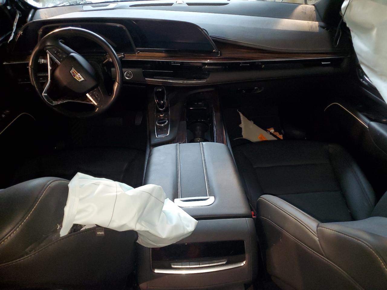 2024 Cadillac Escalade ESV VIN 1GYS4JKL3RR150844 COPART salvage auction — Front End, NJ - CERT OF TITLE-SALVAGE, sold $30,250 on 2026-08-19 (photo 8)