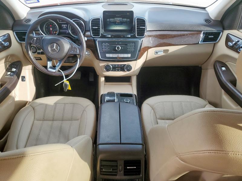 2016 Mercedes-benz Gle VIN 4JGDA5JB2GA682570 COPART salvage auction — FRONT END, TX - CERTIFICATE OF TITLE, sold $7,800 on 2026-08-20 (photo 8)