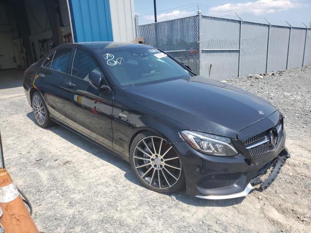 2017 Mercedes-benz C-klasse VIN 55SWF6EB8HU233366 COPART salvage auction — FRONT END, Ns - Cert Of Registration, sold $11,000 on 2026-07-09 (photo 4)