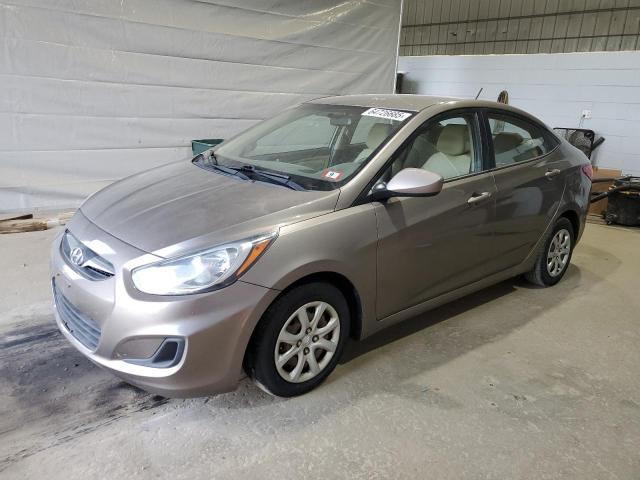 2014 Hyundai Accent VIN KMHCT4AE2EU720546 COPART salvage auction — BURN, Nh - Cert Of Title-Salvage, sold $90 on 2026-07-23 (photo 1)