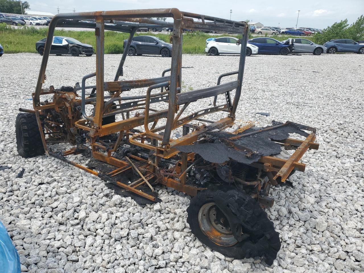 2019 Polaris Ranger VIN 3NSRNA577KE394237 COPART salvage auction — Burn, NE - BILL OF SALE-PARTS ONLY/SCRAP, sold $25 on 2026-09-15 (photo 3)