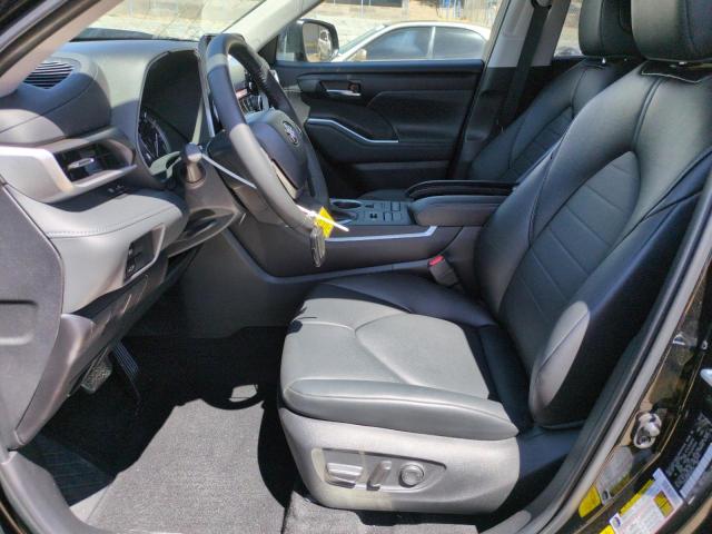 2022 Toyota Highlander VIN 5TDHZRBH0NS593539 COPART salvage auction — FRONT END, Nm - Cert Of Title-Salvage, sold $200 on 2026-07-30 (photo 7)
