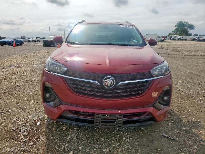 2021 Buick Encore VIN KL4MMDS20MB070906 COPART salvage auction — HAIL, Tx - Certificate Of Title, sold $8,400 on 2026-07-08 (photo 5)