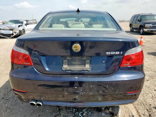 2008 BMW 5er VIN WBANU535X8CT08685 COPART salvage auction — FRONT END, Tx - Salvage Vehicle Title, sold $325 on 2026-07-02 (photo 6)