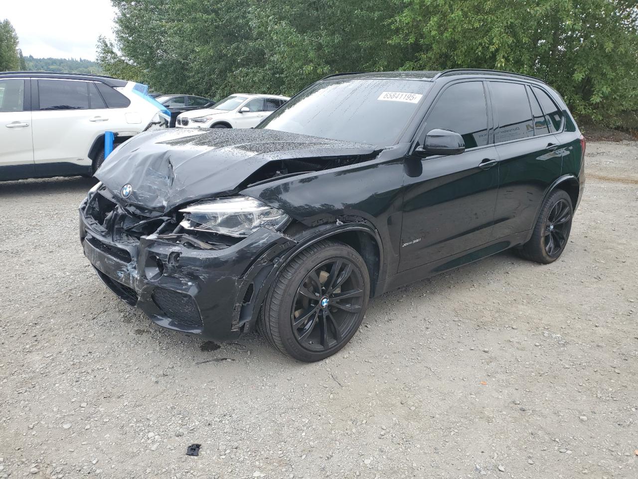 2017 BMW X5 VIN 5UXKR0C55H0U49867 COPART salvage auction — Front End, Salvage Title, sold $13,600 on 2024-08-27 (photo 1)