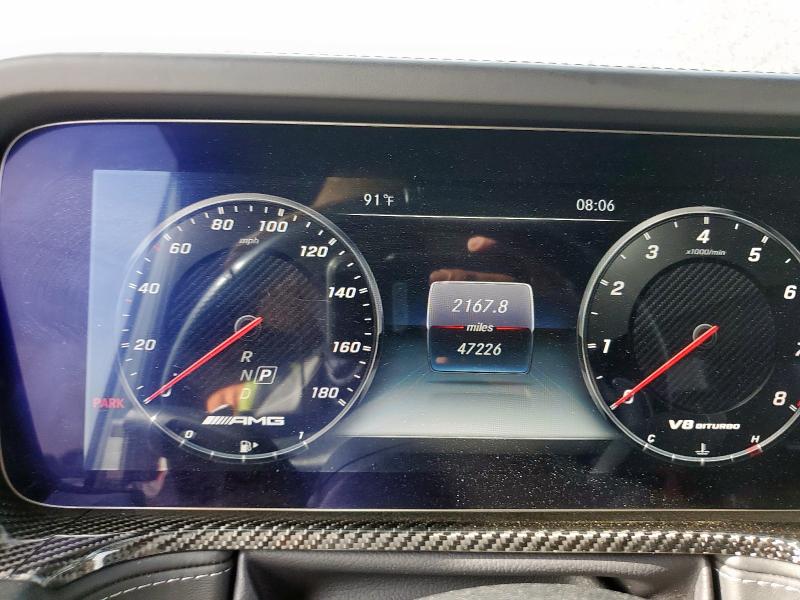 2021 Mercedes-benz G-klasse amg 6x6 VIN W1NYC7HJ3MX380683 COPART salvage auction — Vandalized, CA - SALVAGE CERTIFICATE, sold $113,000 on 2025-12-18 (photo 9)