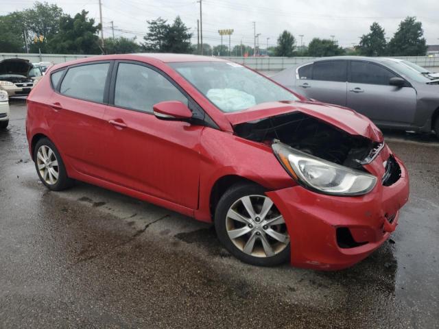 2013 Hyundai Accent VIN KMHCU5AE1DU060467 COPART salvage auction — FRONT END, OH - CERT OF TITLE-SALVAGE, sold $425 on 2026-07-24 (photo 4)
