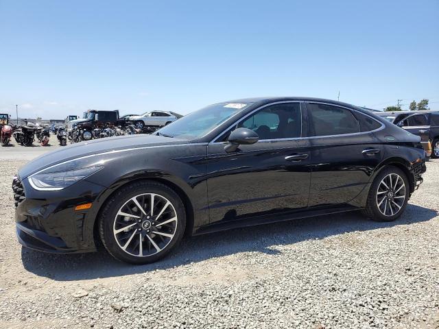 2023 Hyundai Sonata VIN KMHL34J22PA258340 COPART salvage auction — REAR END, Ca - Salvage Certificate, sold $2,700 on 2026-07-28 (photo 1)