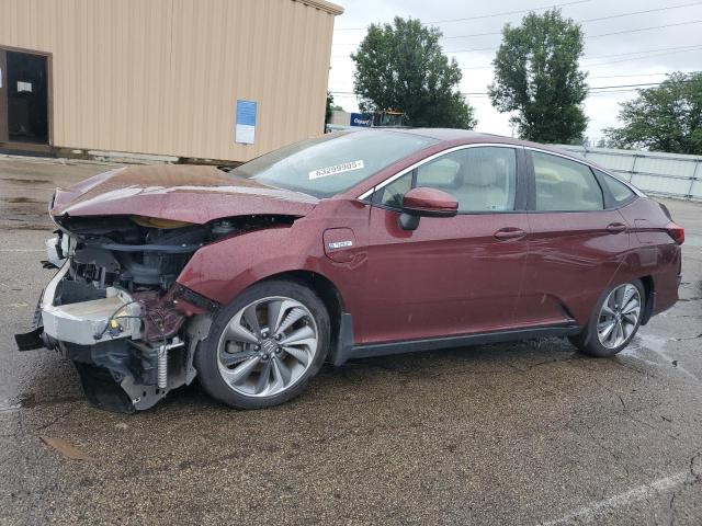2018 Honda Clarity VIN JHMZC5F39JC007895 COPART salvage auction — FRONT END, Salvage Title, sold $300 on 2026-07-22 (photo 1)
