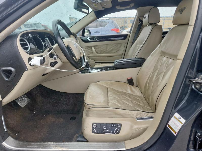 2013 Bentley Continental VIN SCBBP9ZA4DC081659 COPART salvage auction — Rear End, TX - CERTIFICATE OF TITLE (P), sold $12,900 on 2025-09-17 (photo 7)