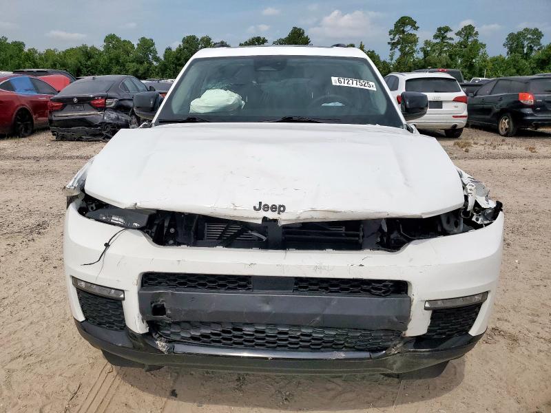 2023 Jeep Grand cherokee l VIN 1C4RJKBG7P8736049 COPART salvage auction — FRONT END, Nc - Salvage Certificate Of Title, sold $14,500 on 2026-07-28 (photo 5)