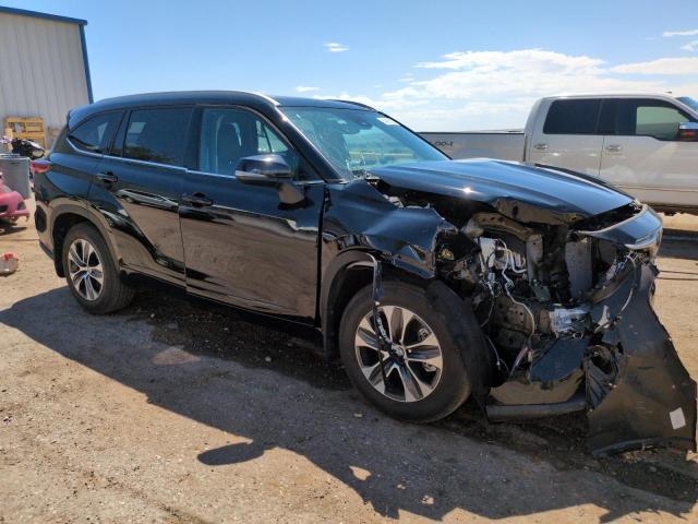 2022 Toyota Highlander VIN 5TDHZRBH0NS593539 COPART salvage auction — FRONT END, Nm - Cert Of Title-Salvage, sold $200 on 2026-07-30 (photo 4)