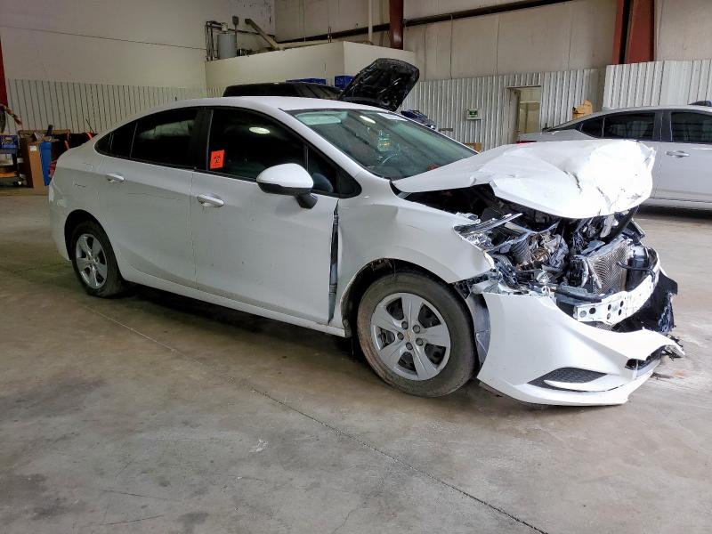 2018 Chevrolet Cruze VIN 1G1BC5SM2J7143112 COPART salvage auction — FRONT END, Tx - Salvage Vehicle Title, sold $550 on 2026-07-20 (photo 4)