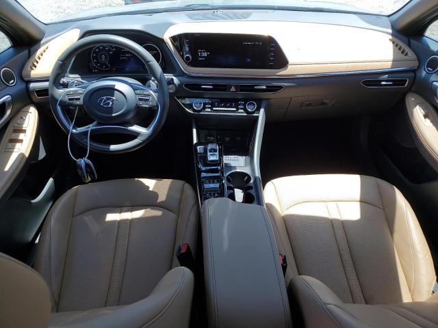 2023 Hyundai Sonata VIN KMHL34J22PA258340 COPART salvage auction — REAR END, Ca - Salvage Certificate, sold $2,700 on 2026-07-28 (photo 8)
