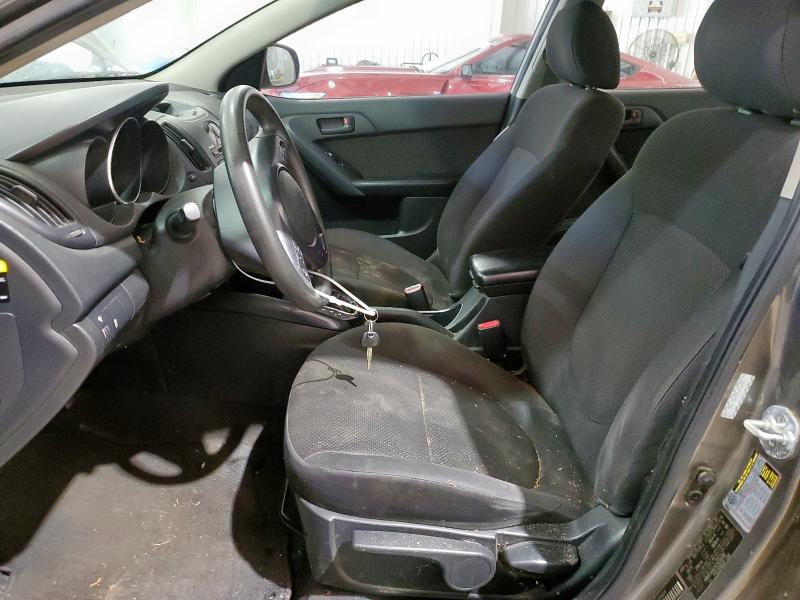 2012 Kia Forte VIN KNAFU4A23C5515018 COPART salvage auction — SIDE, Tx - Salvage Vehicle Title, sold $675 on 2026-07-06 (photo 7)