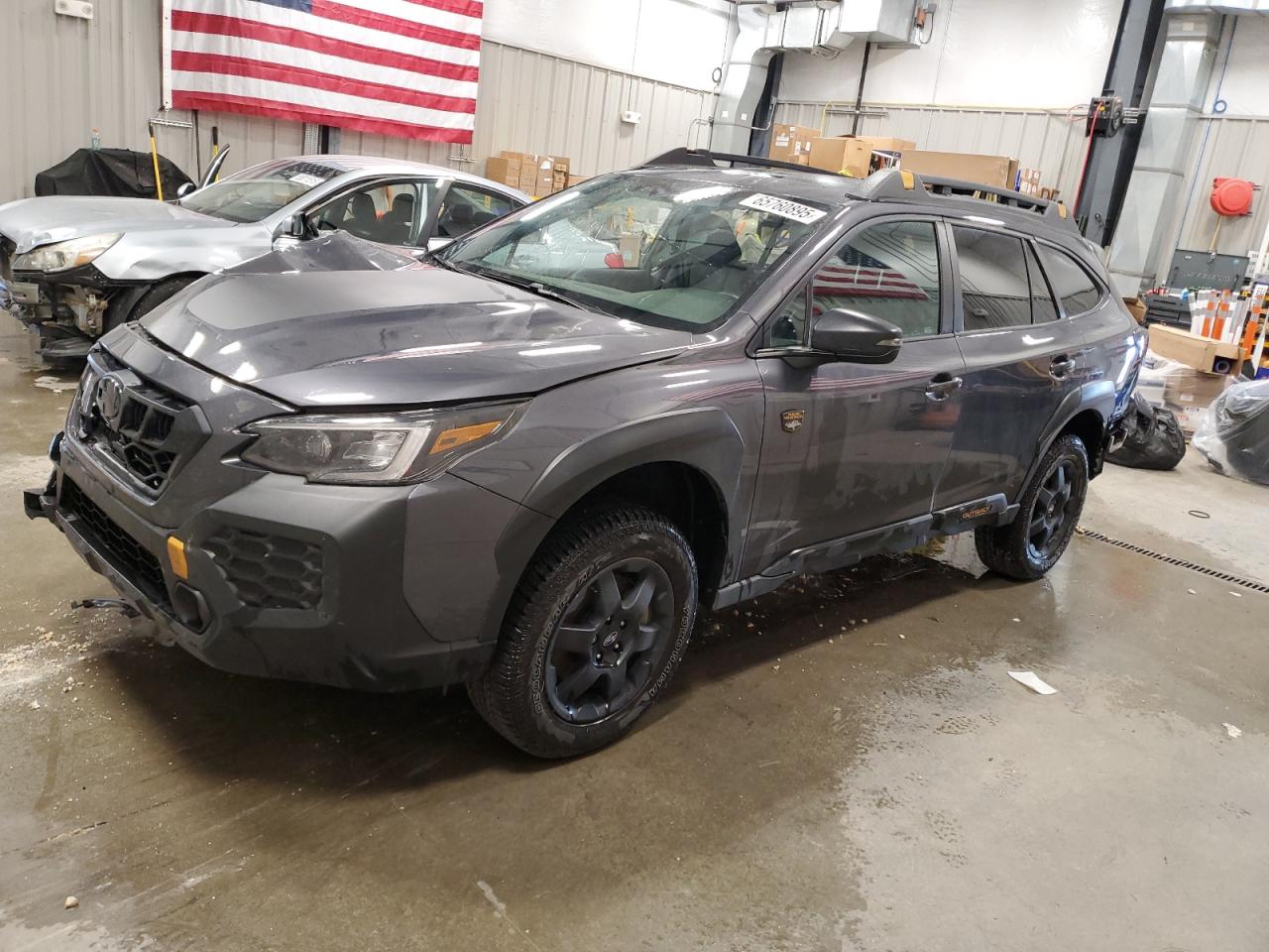 2024 Subaru Outback VIN 4S4BTGUD4R3217385 COPART salvage auction — Side, CO - SALVAGE TITLE, sold $4,050 on 2026-06-24 (photo 1)