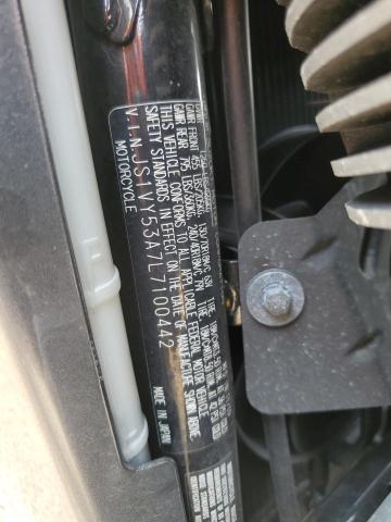 2020 Suzuki Vz VIN JS1VY53A7L7100442 COPART salvage auction — SIDE, Al - Cert Of Title-Salvage Title, sold $1,700 on 2026-07-28 (photo 9)
