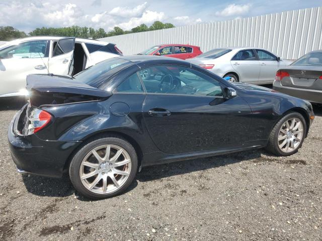 2007 Mercedes-benz Slk-class VIN WDBWK56F47F157663 COPART salvage auction — REAR END, Md - Parts Only-No Title Letter, sold $875 on 2026-08-21 (photo 3)