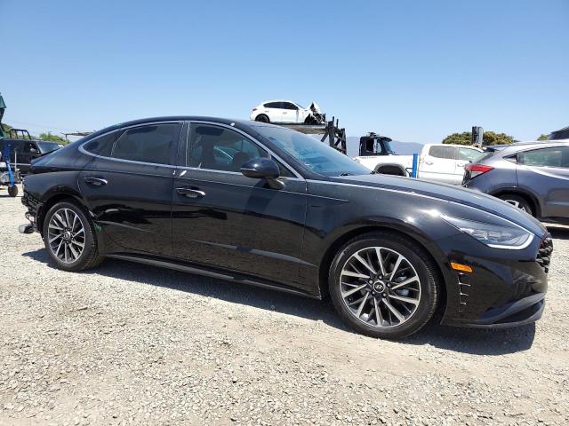2023 Hyundai Sonata VIN KMHL34J22PA258340 COPART salvage auction — REAR END, Ca - Salvage Certificate, sold $2,700 on 2026-07-28 (photo 4)
