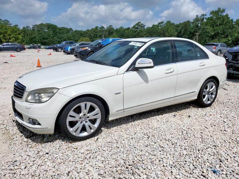 2009 Mercedes-benz C-klasse VIN WDDGF54X29A153915 COPART salvage auction — WATER/FLOOD, Tx - Salvage Title-Flood Damage, sold $625 on 2026-08-11 (photo 1)