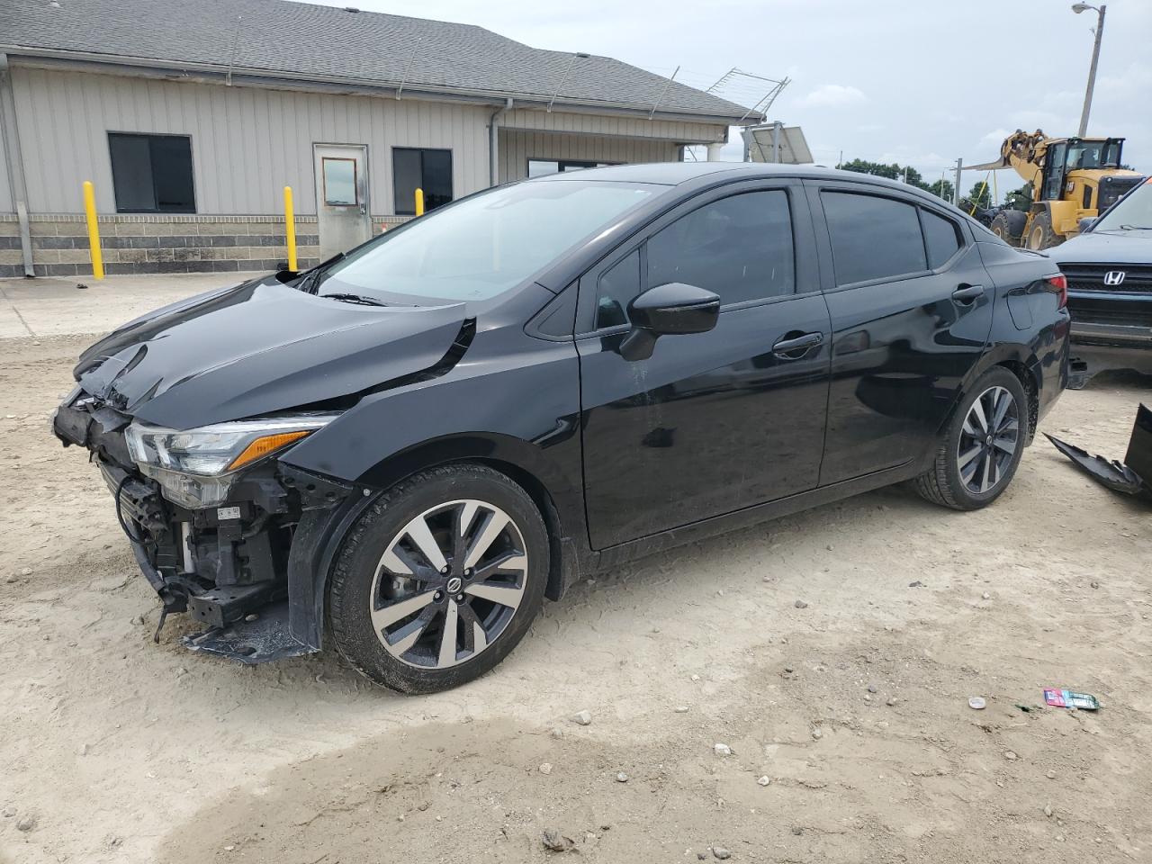2021 Nissan Versa VIN 3N1CN8FV7ML895515 COPART salvage auction — Front End, MO - SALVAGE CERTIFICATE OF TITLE, sold $2,000 on 2026-06-30 (photo 1)