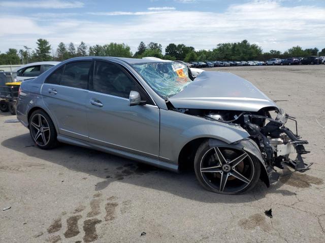 2013 Mercedes-benz C class VIN WDDGF8AB5DG086761 COPART salvage auction — FRONT END, Salvage Title, sold $525 on 2026-08-07 (photo 4)
